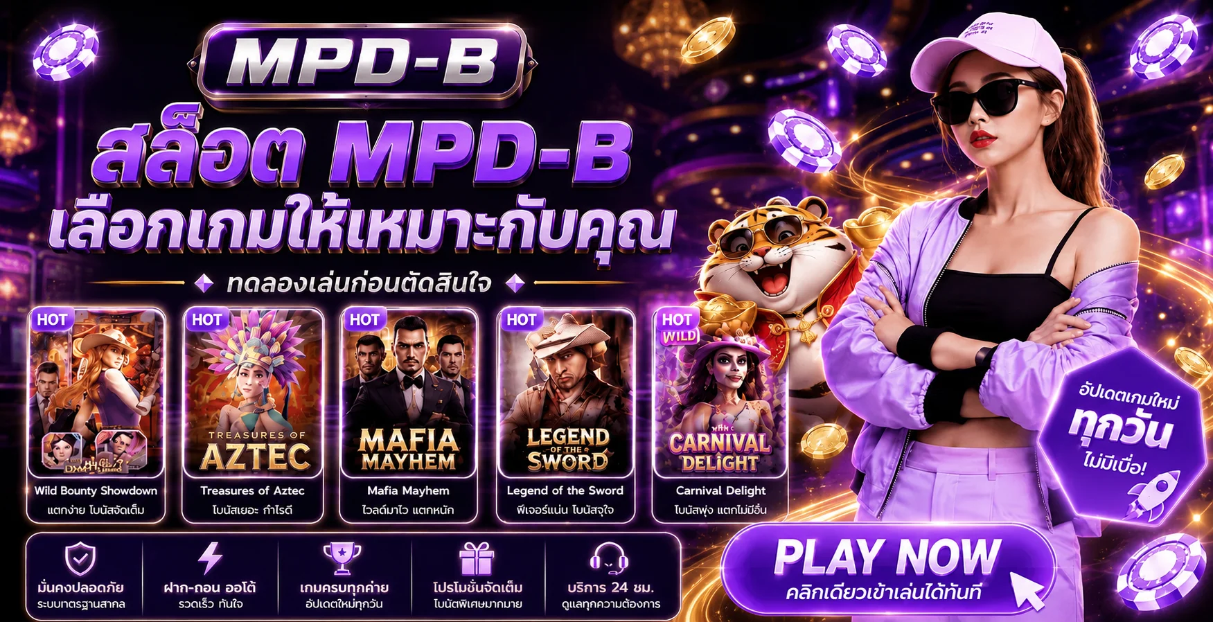 สล็อต MPD-B และเกม PG Soft สำหรับมือใหม่
